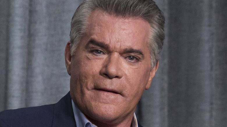 Ray Liotta speaking onstage