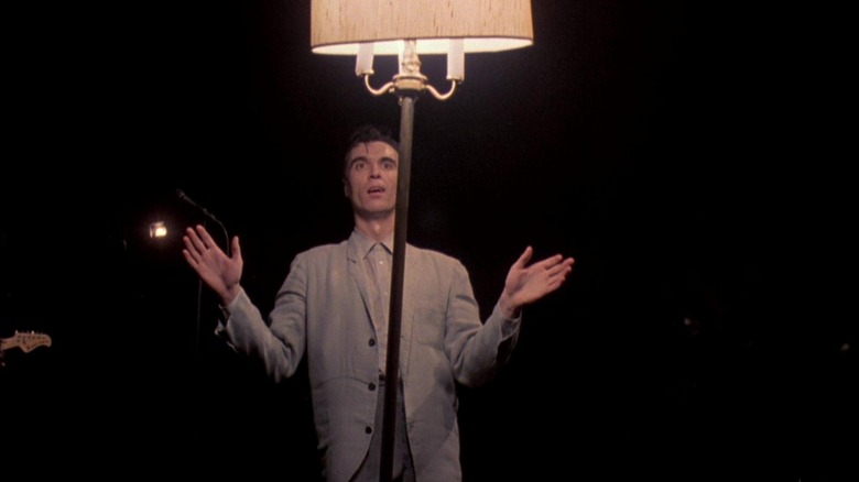 David Byrne performing