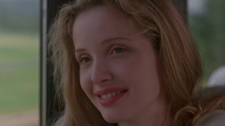 Julie Delpy smiles