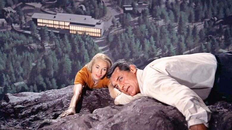 Roger and Eve on Mount Rushmore