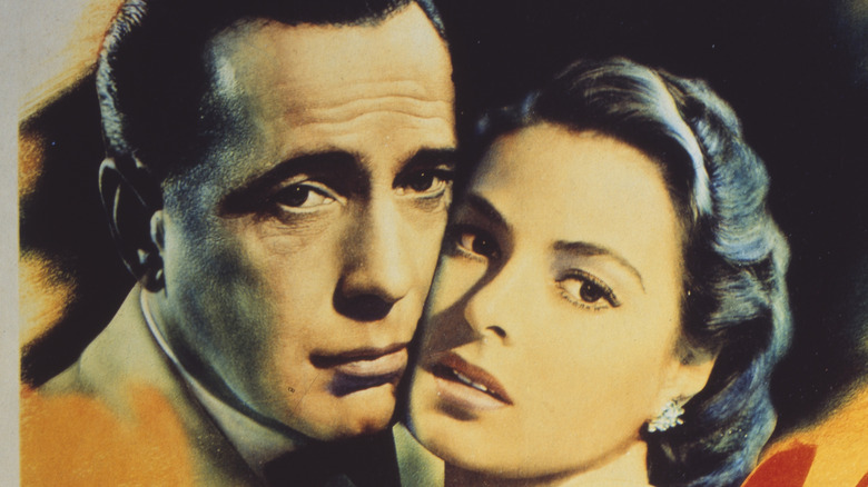 Humphrey Bogart and Ingrid Bergman on 