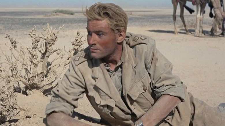 Peter O'Toole in desert