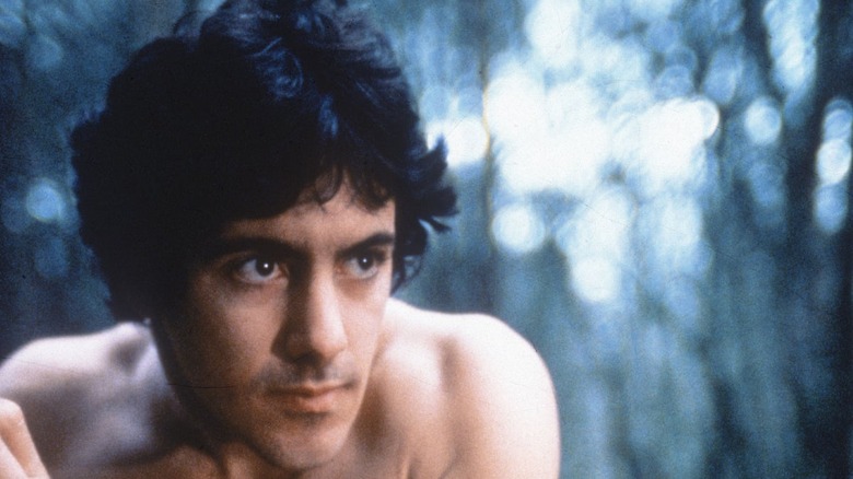 David Naughton as David Kessler transforming into a werewolf in An American Werewolf in London