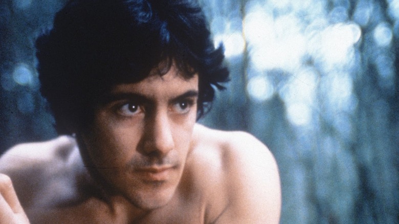 David Naughton as David Kessler transforming into a werewolf in An American Werewolf in London