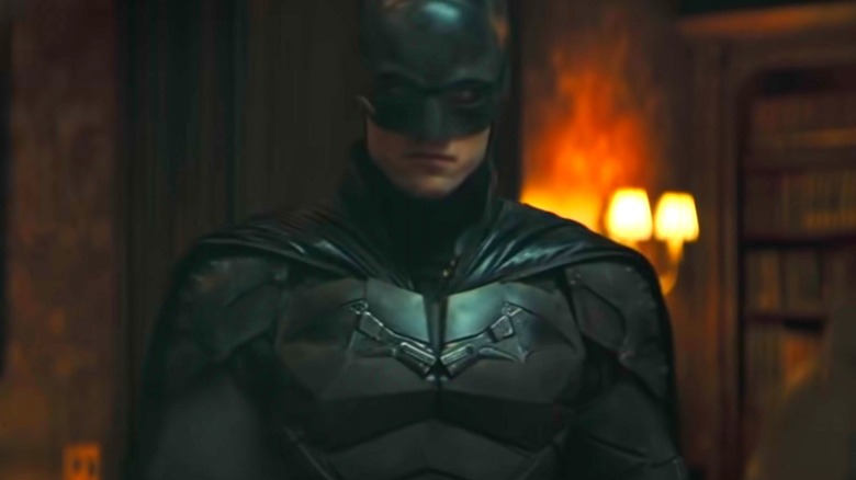 Robert Pattinson as Batman in "The Batman" 