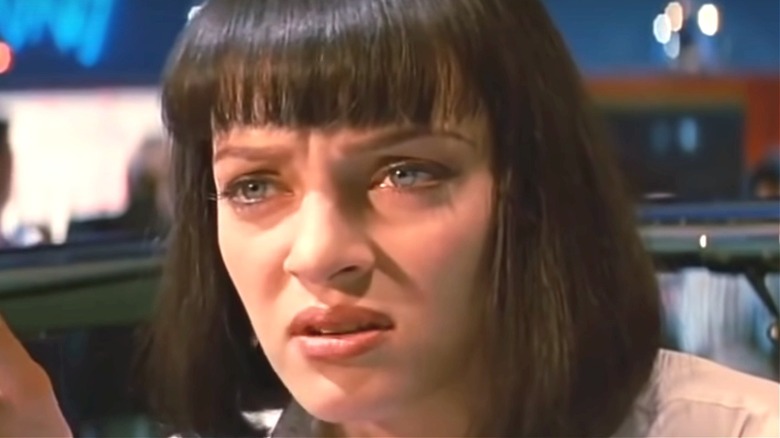 Uma Thurman in Pulp Fiction