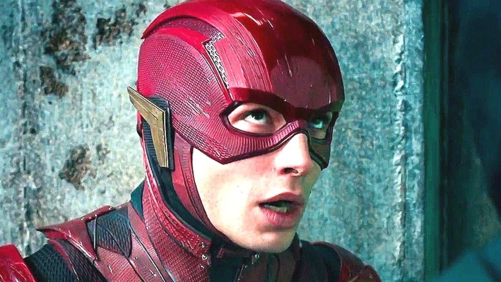 the flash superhero face