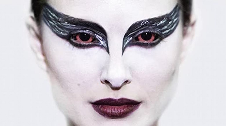 Nina dressed as the "Black Swan"