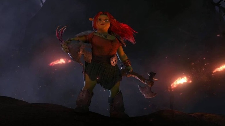 Shrek Fiona Kicks Robin Hood