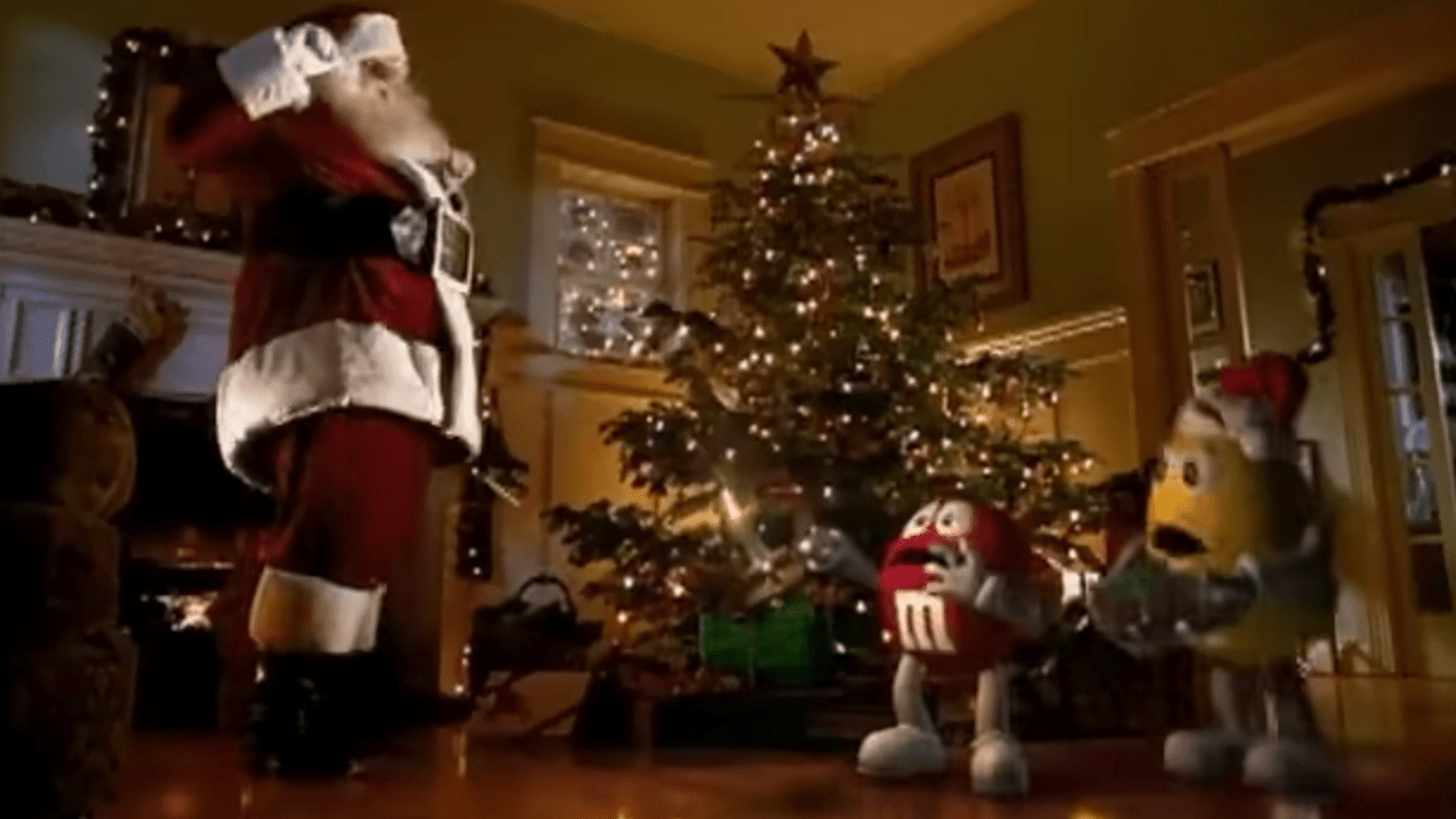 They Do Exist: What Year Did The M&M’s Fainting Santa Commercial Originally Air? – Looper