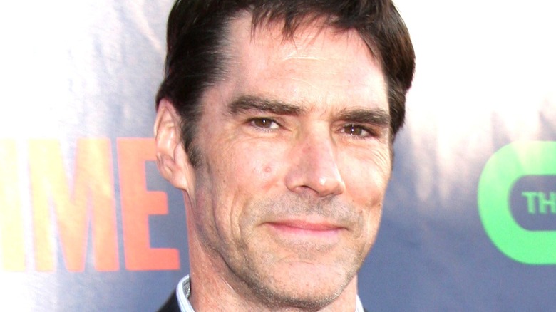 Thomas Gibson smiling