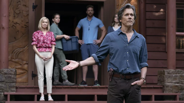 Kevin Bacon playing Owen Whistler in They/Them