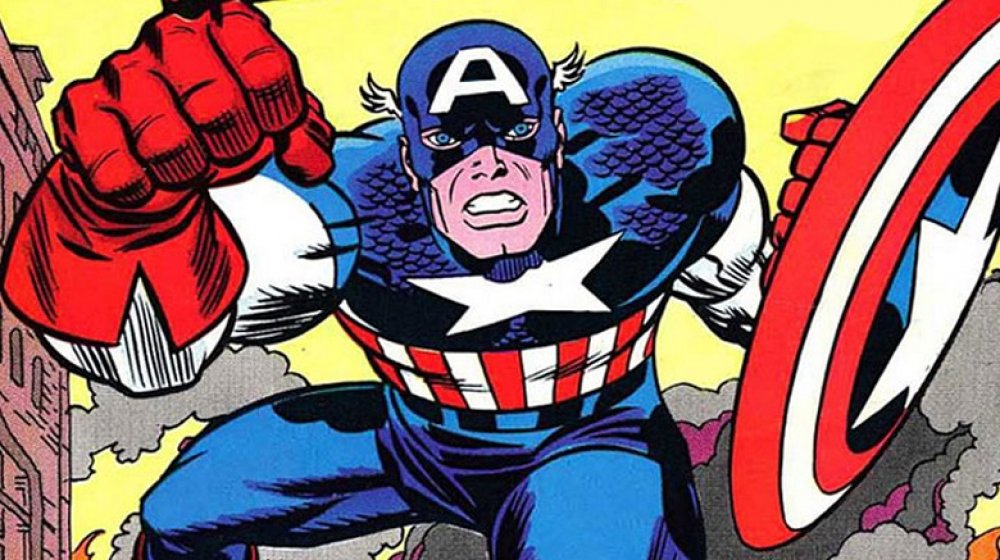 Captain America, As Drawn By Jack Kirby