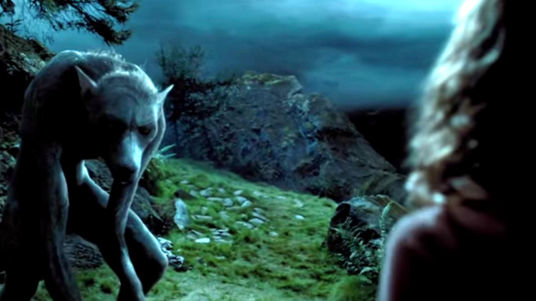 Lupin becomes a werewolf