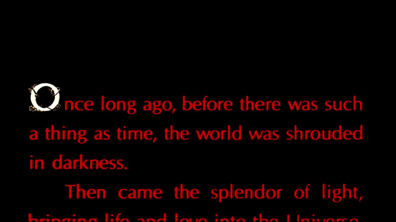 The "Legend" story crawl