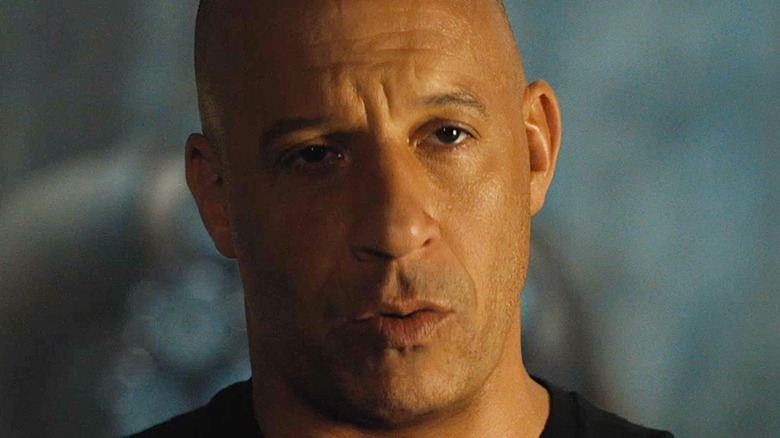 Dominic Toretto stoic