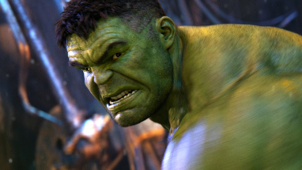 The Hulk in Avengers: Infinity War