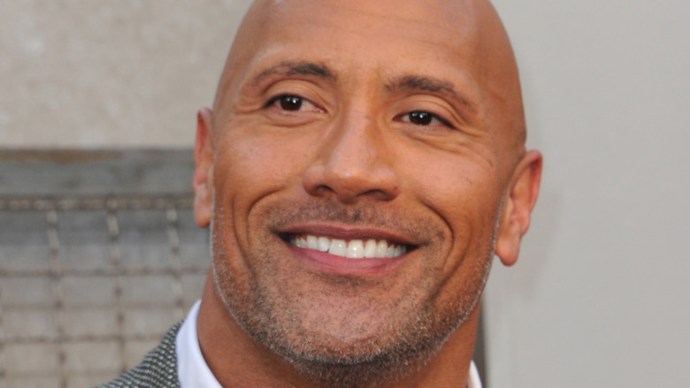 Dwayne "The Rock" Johnson smiling