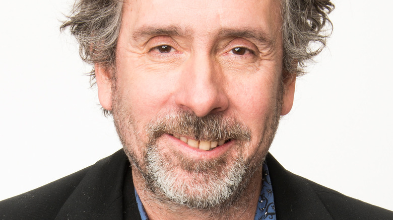 Tim Burton smiling