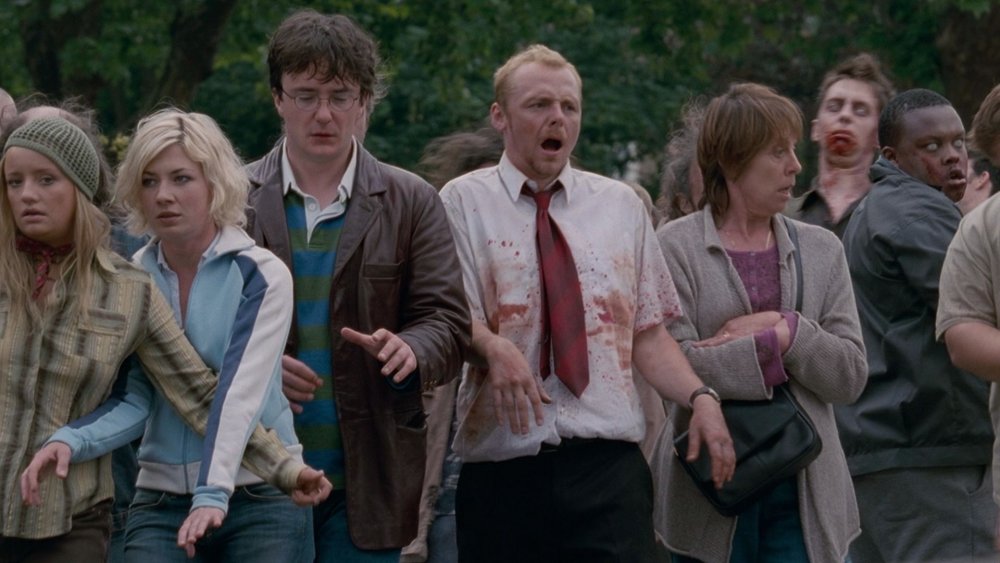 Simon Pegg as Shaun in Shaun of the Dead