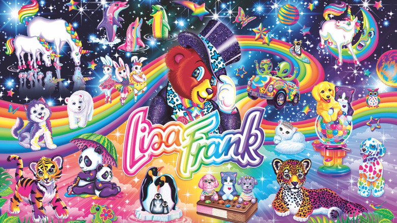 Lisa Frank artwork and characters