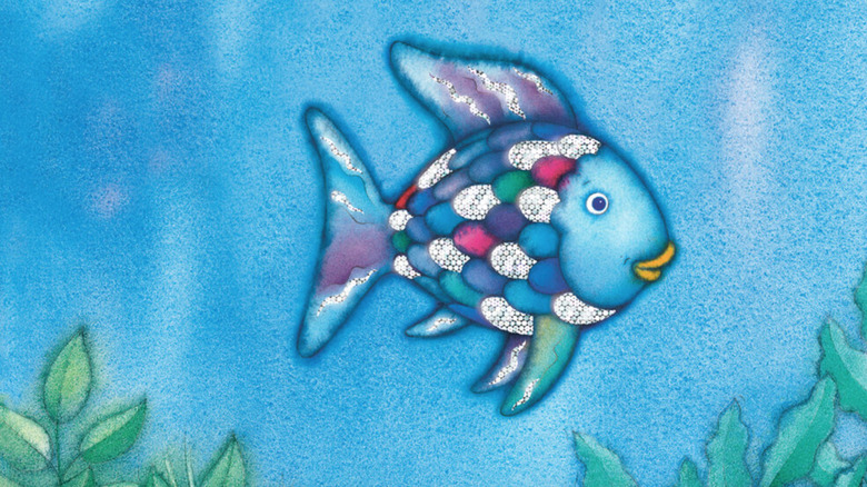 The Rainbow Fish swimming