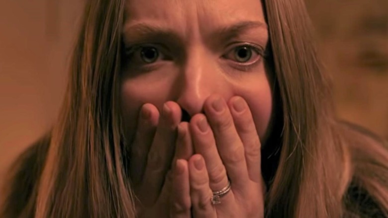 Amanda Seyfried gasping