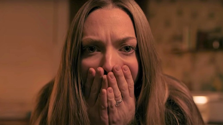 Amanda Seyfried gasping