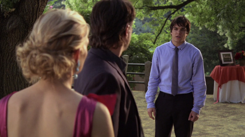 Scott Rossun with Lily and Rufus in Gossip Girl