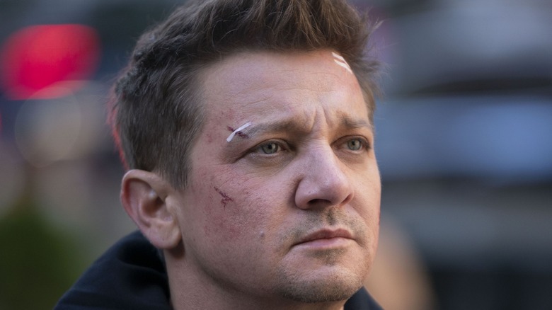 Hawkeye looks right