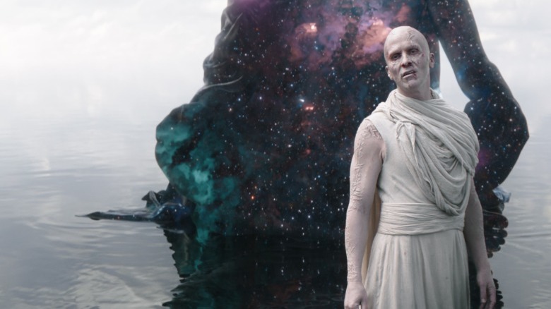 Gorr standing before Eternity