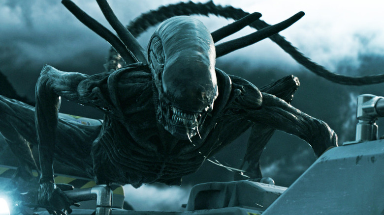 Xeno attack in Alien: Covenant