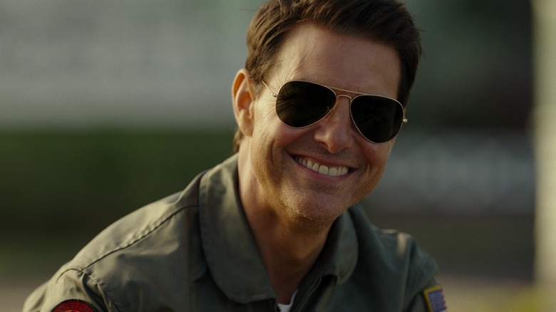 Maverick smiles
