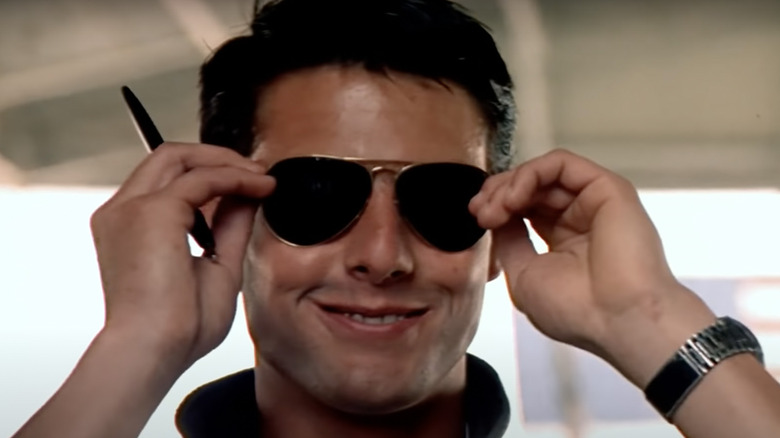 Maverick smiling