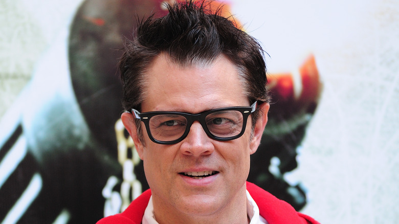 Johnny Knoxville wearing glasses