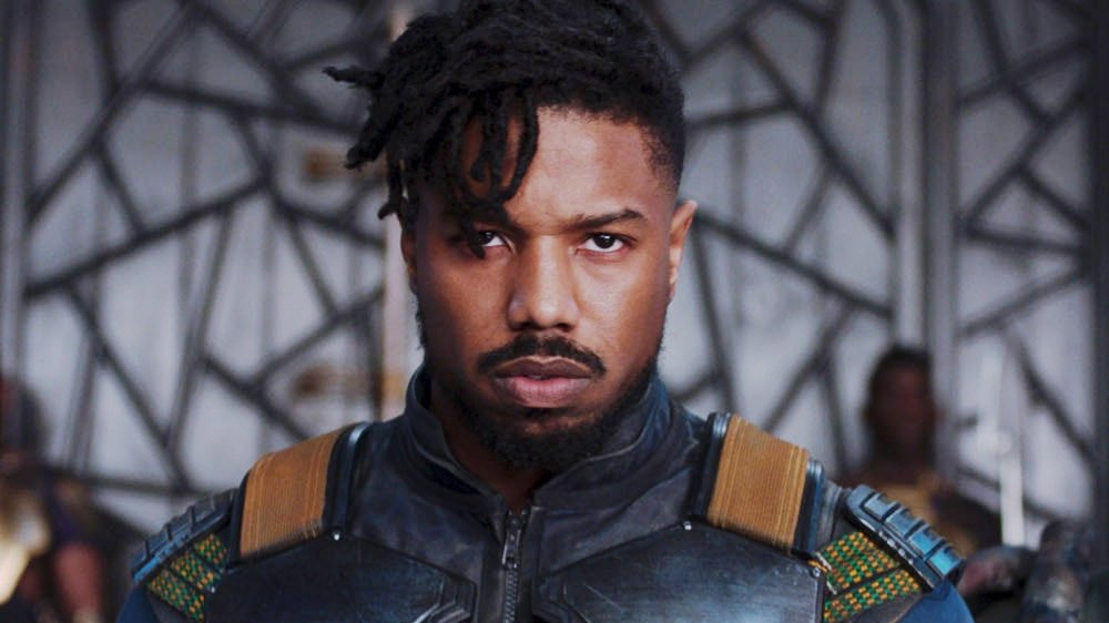 Michael B. Jordan in Black Panther