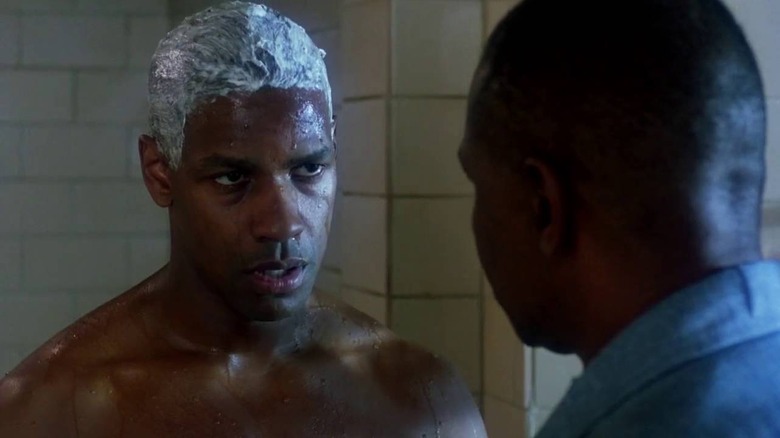 Denzel Washington in Malcolm X.