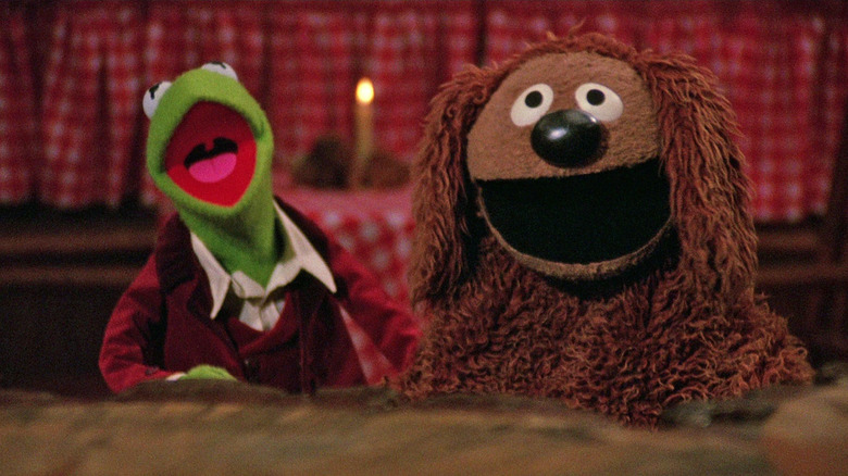 Kermit the Frog, Rowlf the Dog - The Muppet Movie