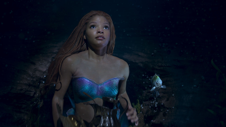 Ariel returning to her treasure grove