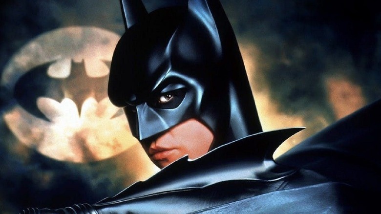 Batman with Bat-Signal