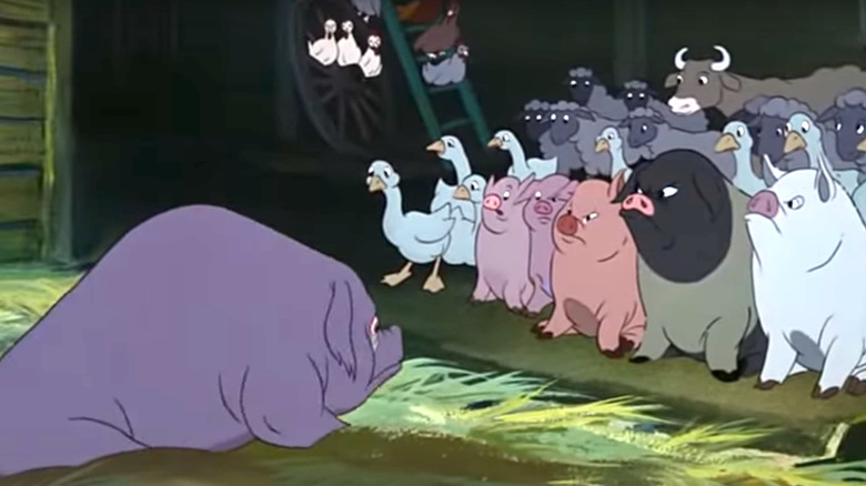 Animal Farm, Old Major's speech