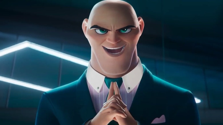Lex Luthor evil grin
