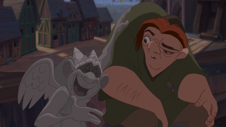 Laverne comforting Quasimodo