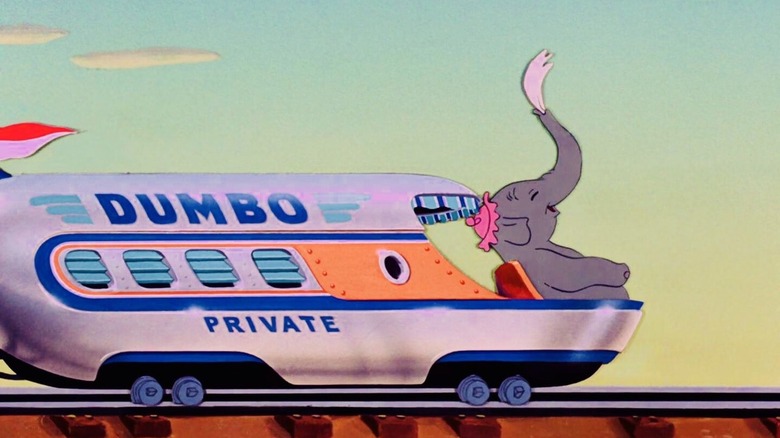 Dumbo's private train car