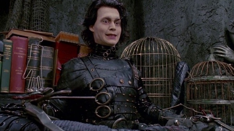 Scene from Edward Scissorhands