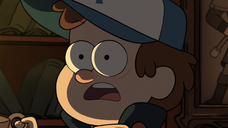 Dipper holding candle