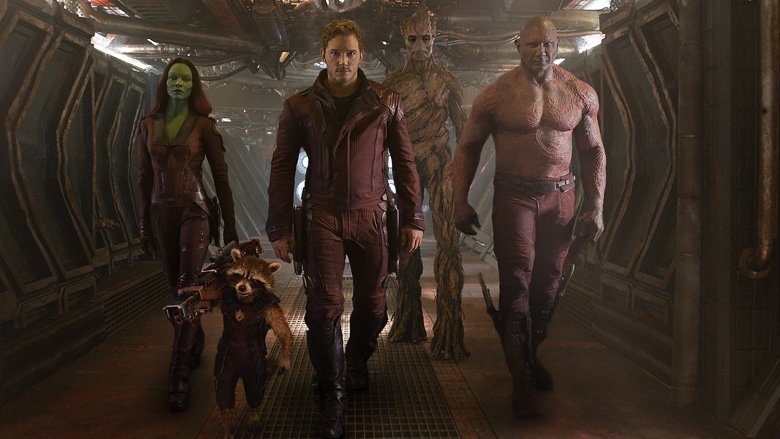 Guardians of the Galaxy team photo