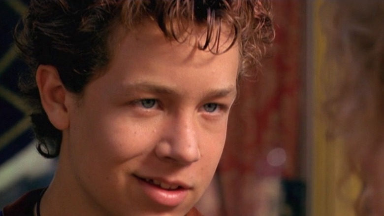 Luke smiling in Halloweentown