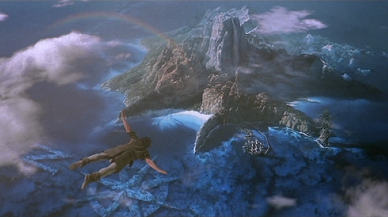 Robin Williams and the mermaids in Hook