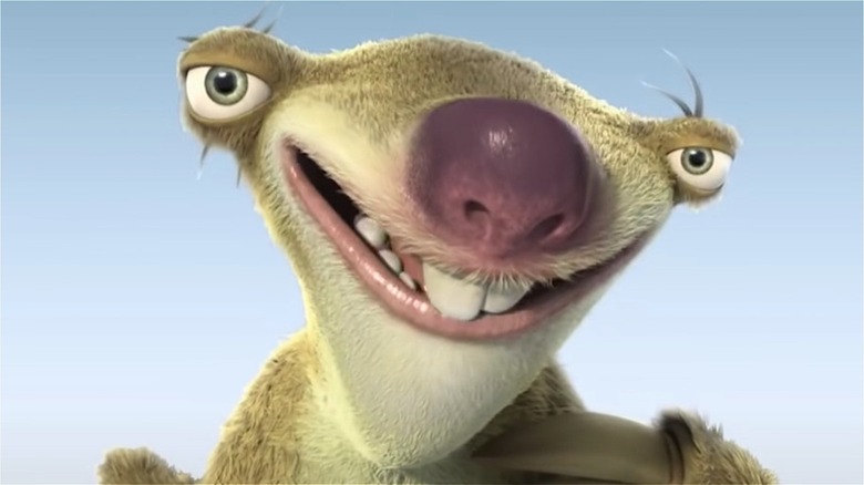 Sid the Sloth smiling